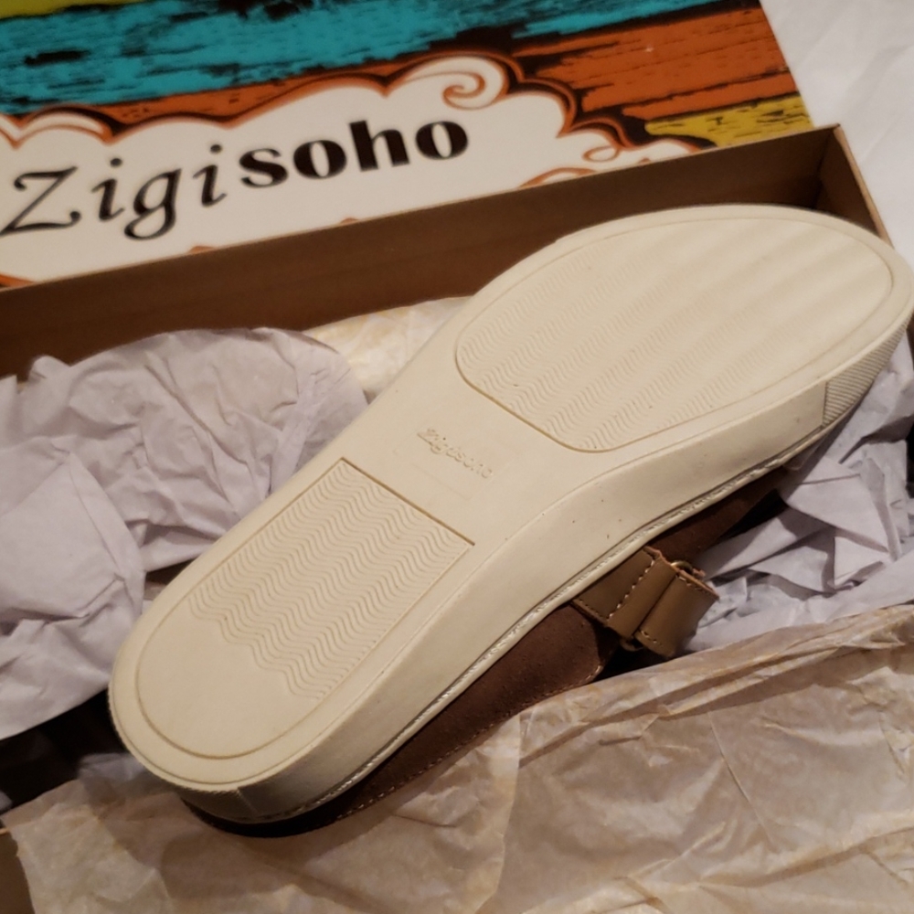 ZIGIsoho Ziginy Suede Leather Slip-On Sneaker Mule - Picture 6 of 11